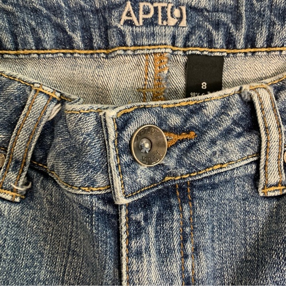 APT. 9 Denim Shorts size 8 - Picture 4 of 7